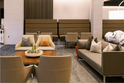 Well Decorated Lobby